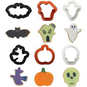 Set 6 cortadores galletas Halloween Decora