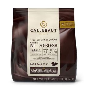 Cobertura de xocolata negra 70% 400 gr Callebaut