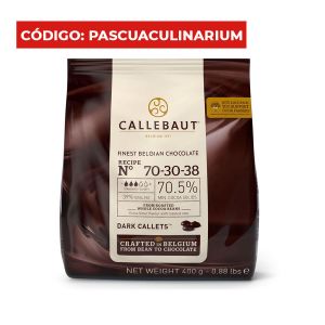 Cobertura chocolate negra 70% 400 gr Callebaut
