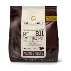 Cobertura de xocolata negra 54% 400 gr Callebaut
