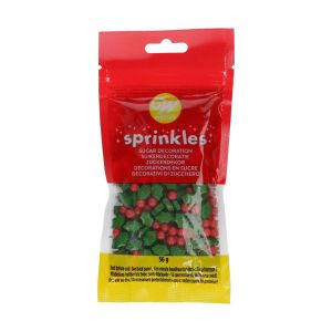 Sprinkles Holly Leaf 3D 56 g Wilton