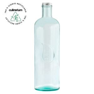 Botella con tapón vidrio reciclado 1,6 l Culinarium