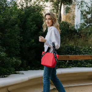 Lunchbag Tote On The Go roja Iris