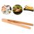 Pinza para tostadora de bambú 20 cm Balvi