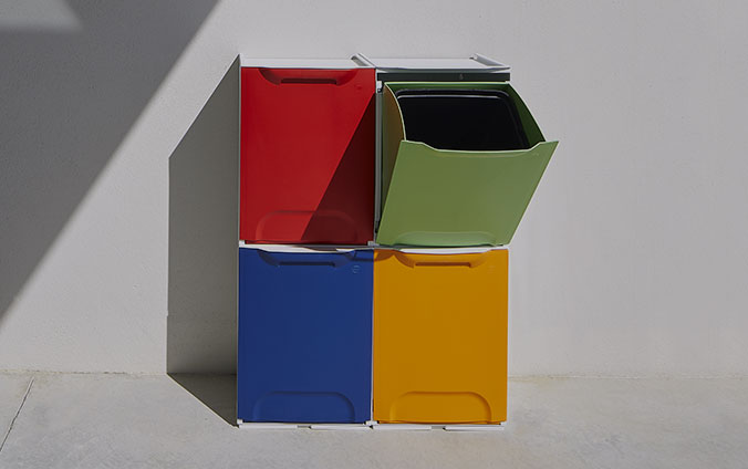 Cubells de reciclatge