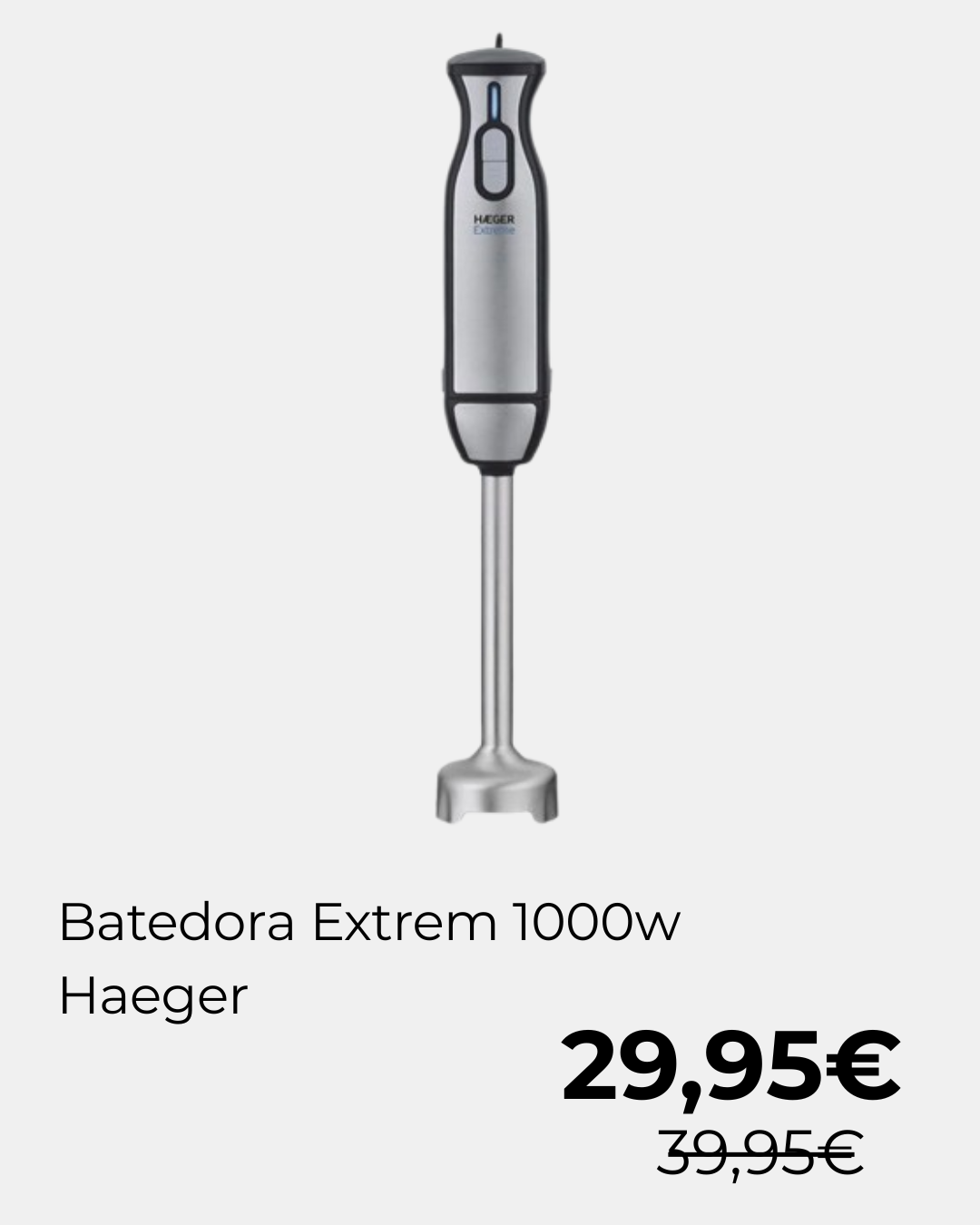 Batedora Extrem 1000w Haeger