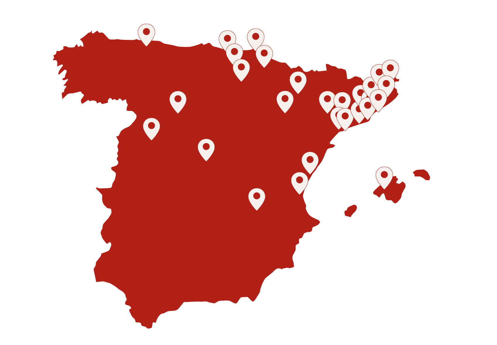 Mapa tiendas Culinarium