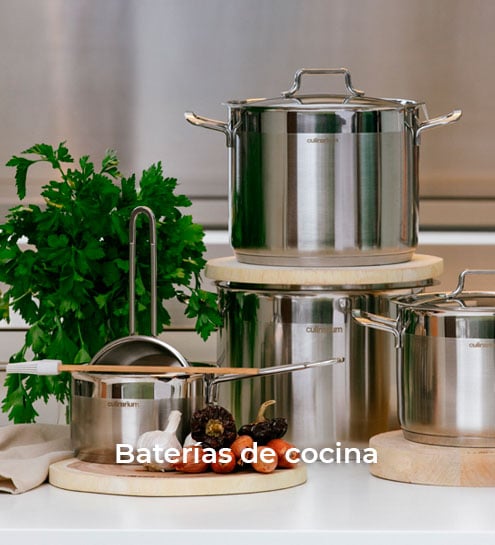 Baterías de cocina, ollas y cacerolas de la marca Culinarium